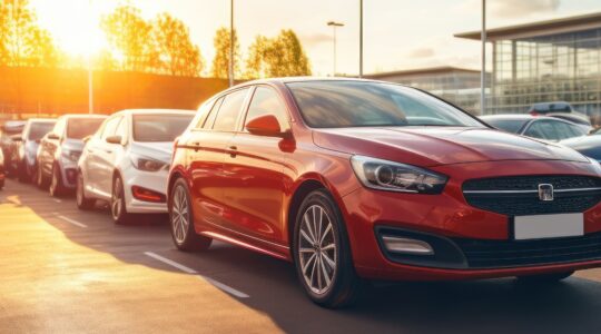 parking à l'aéroport