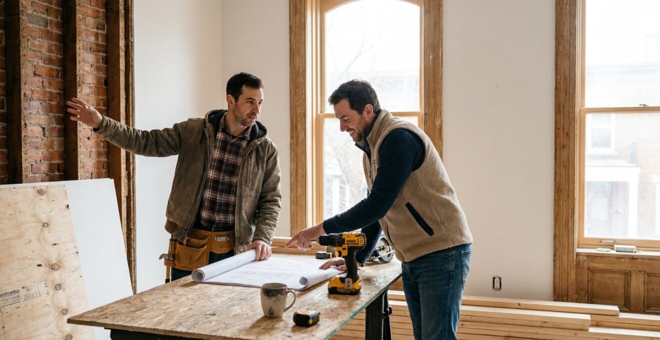 Rénovation de maison à Montréal